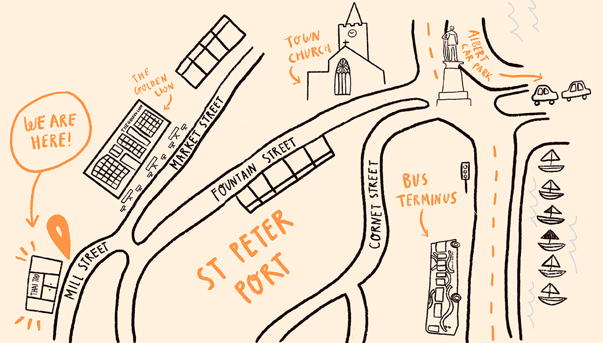 Map of Thai Too Location